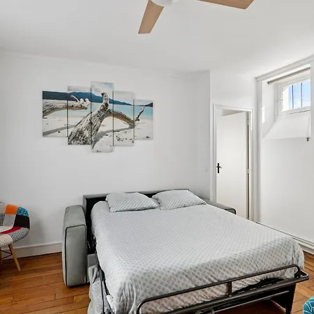 Charming Apt, Metro 4 & Rer B, 6 Guests, Cdg Access, 1-2 Appartamento Parigi