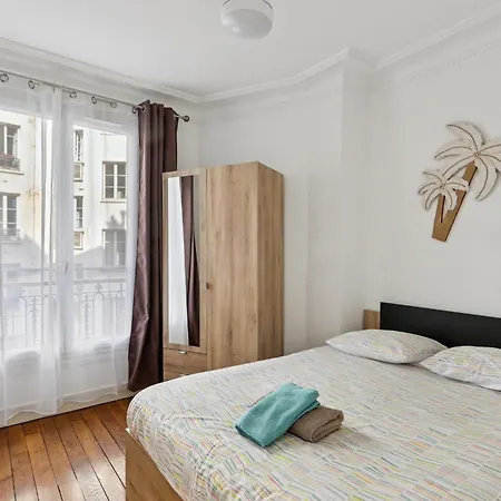 Charming Apt, Metro 4 & Rer B, 6 Guests, Cdg Access, 1-2 Appartamento Parigi